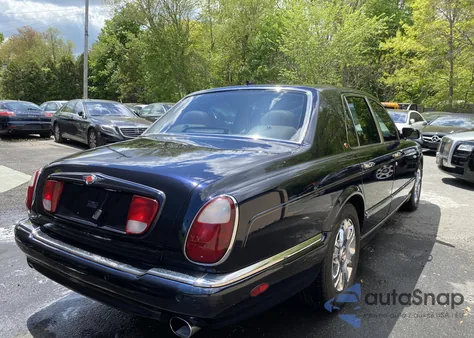 2002 Bentley Arnage R/Red Label from USA, damaged, VIN SCBLC31E62CX08029